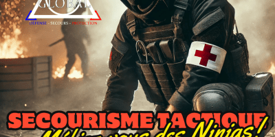 Secourisme tactique: méfiez vous des ninjas, titre de l'article du blog écris par Dereck CARRILLO, formateur.